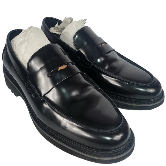 INC International Concepts Vance Loafers Black 8.5 - Picture 4 of 6